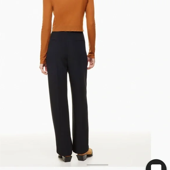 Aritzia Black Wilfred Effortless Pants - Picture 2 of 6
